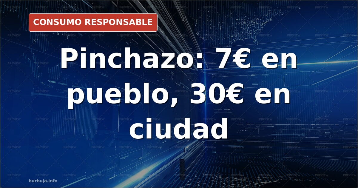 Rueda de coche con un clavo clavado en la banda de rodadura y un kit de reparación de pinchazos al lado
