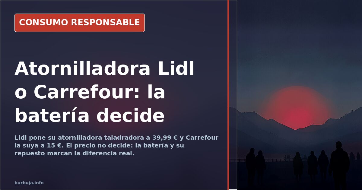 Lidl für 39,99 € gegen Carrefour für 15 €: Akkuschrauber-Duell