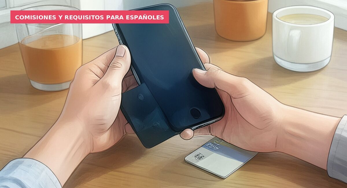 Comisiones y requisitos para españoles