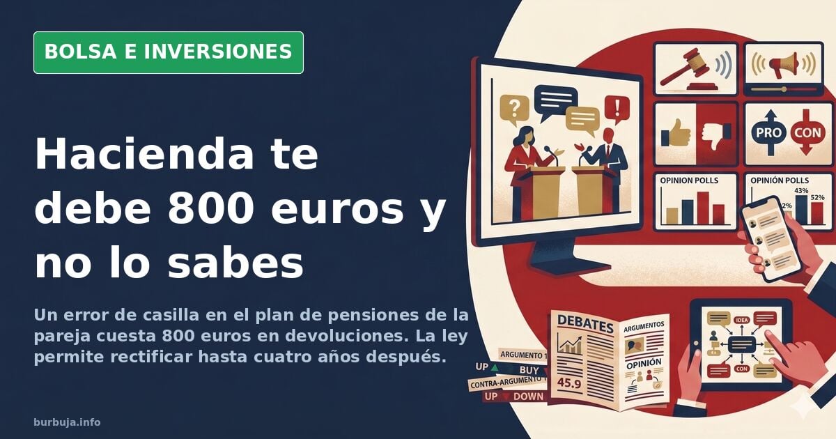 Spanische Steuererklärung korrigieren: vier Jahre, um 800 Euro zurückzuholen