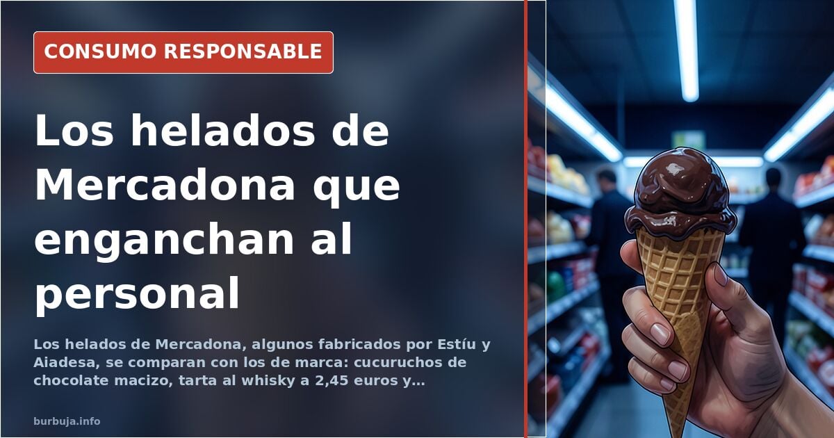 Mercadona-Eis: Die Eigenmarke, die Magnum Paroli bietet