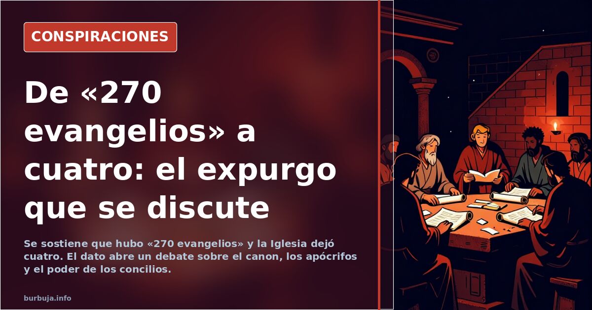 From '270 Gospels' to Four: The Biblical Canon Debate