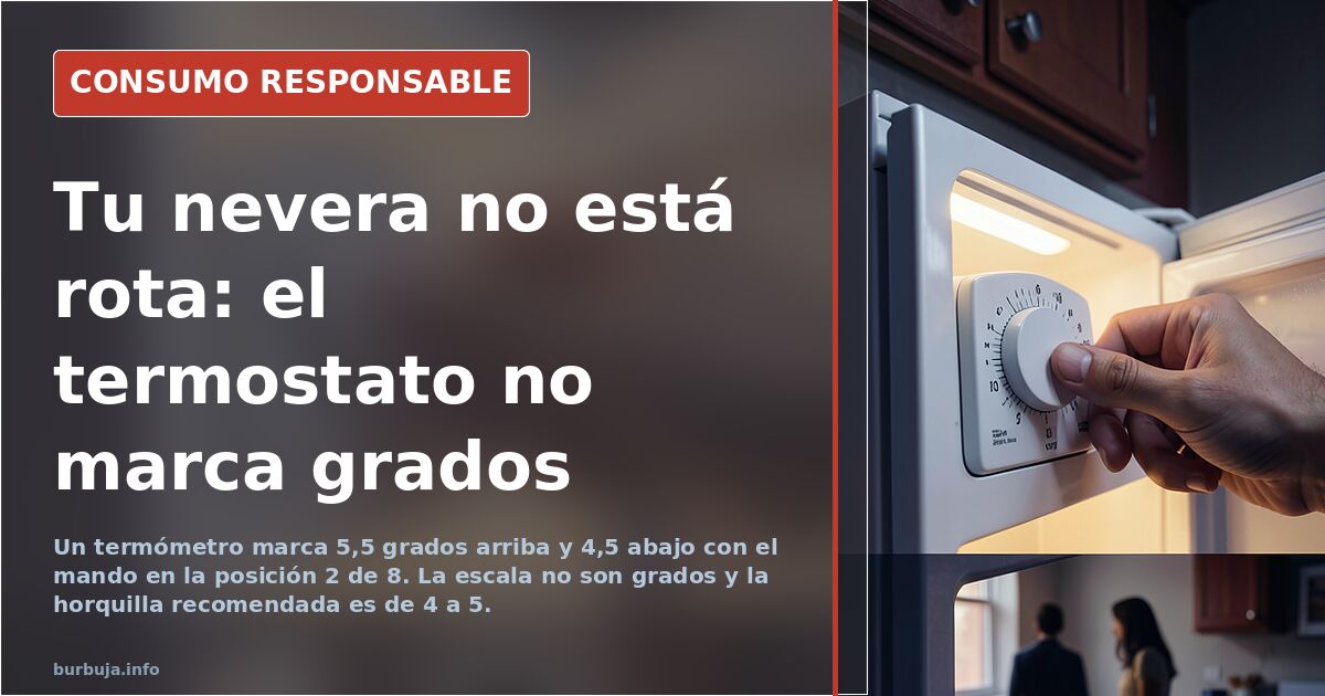 Kühlschrank bei 5,5 Grad: Am Thermostat stehen keine Grad