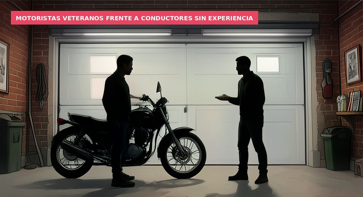 Motoristas veteranos frente a conductores sin experiencia