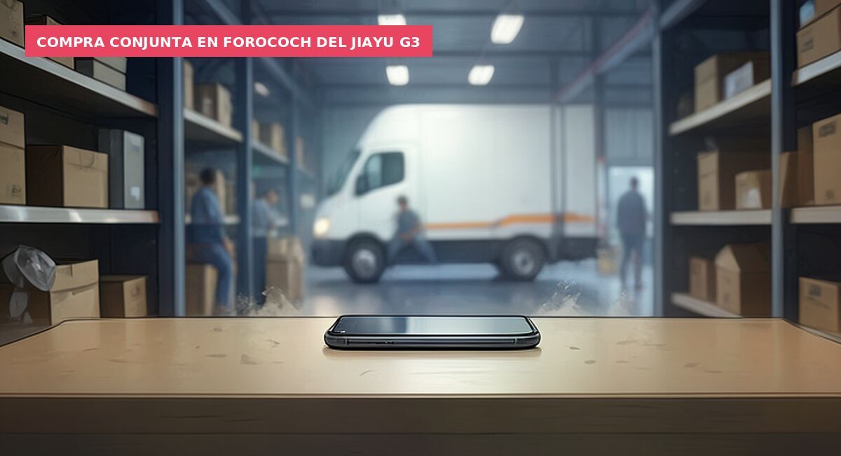 Compra conjunta en Forococh del Jiayu G3