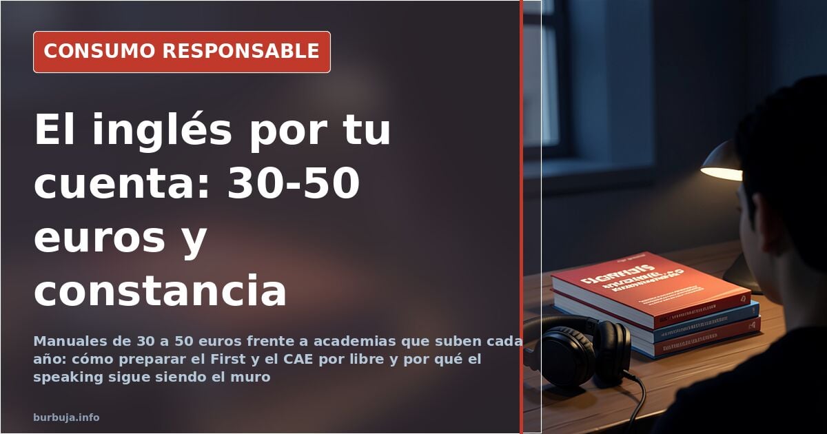 Preparing for the First and CAE on your own: books, listening and speaking
