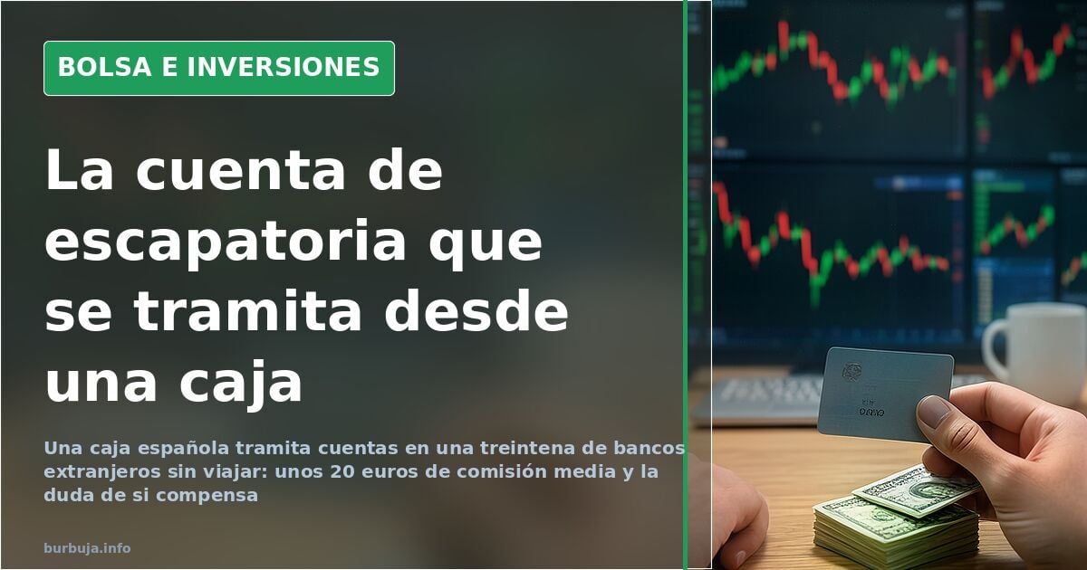 Offshore accounts: how a Spanish savings bank offers an escape route
