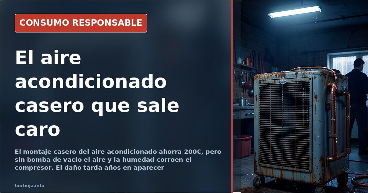 DIY air conditioning installation: the €200 you don't actually save