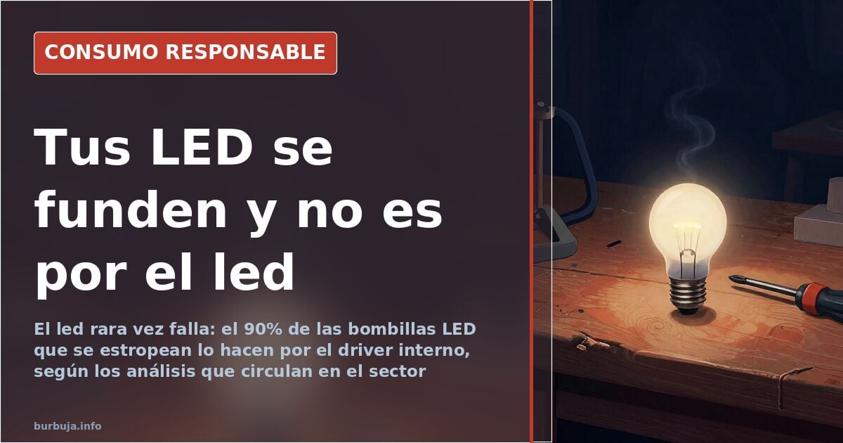 LED bulbs fail in the driver, not in the LED itself