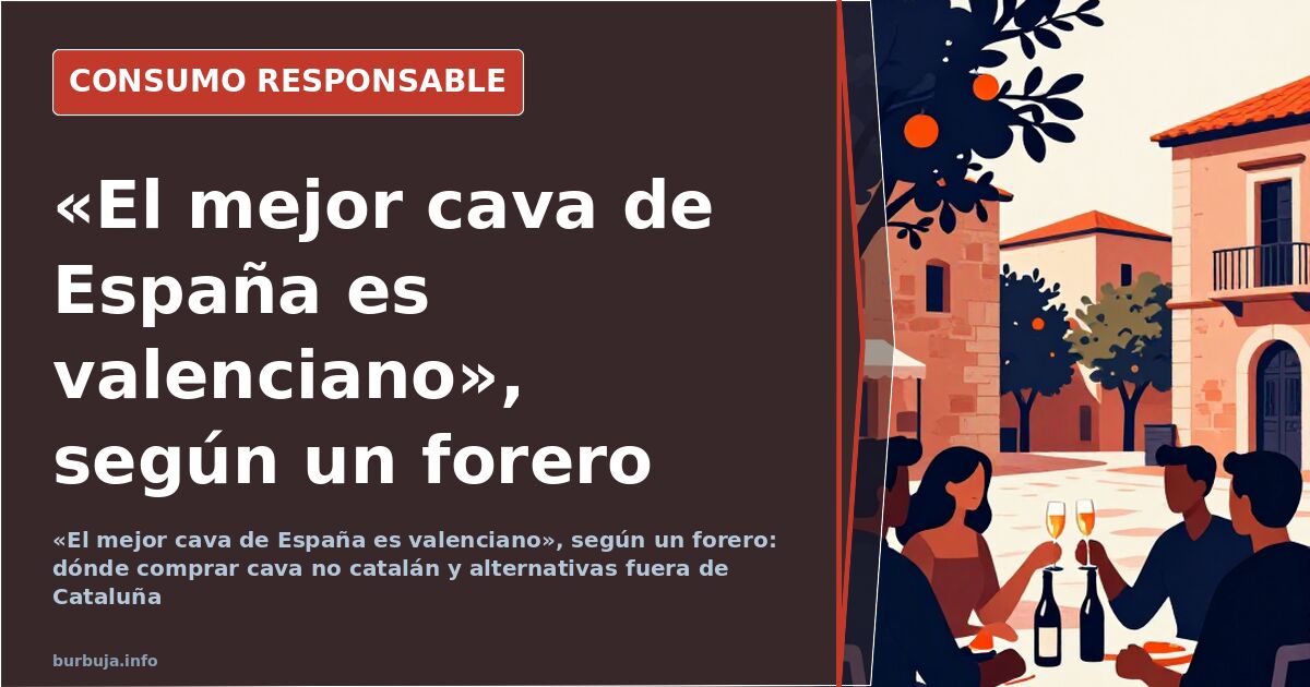 Botellas de cava y vino espumoso en el lineal de un supermercado