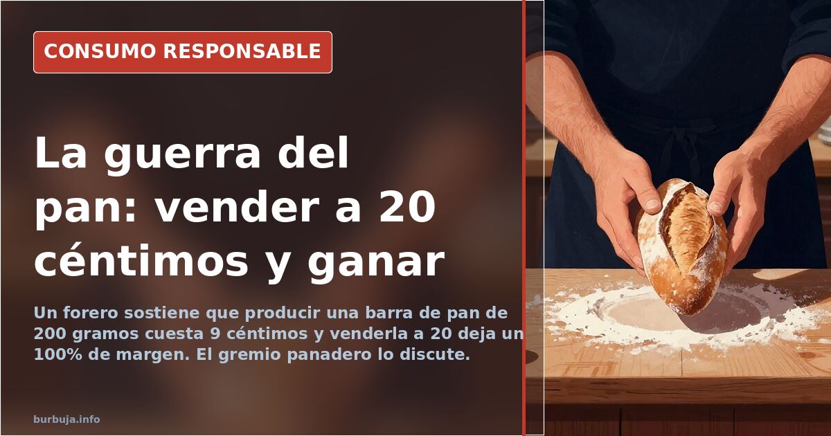 Barras de pan recién horneadas en la vitrina de una panadería tradicional