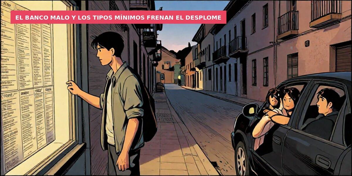 Paquito Burbujo: los pisos siempre bajan.