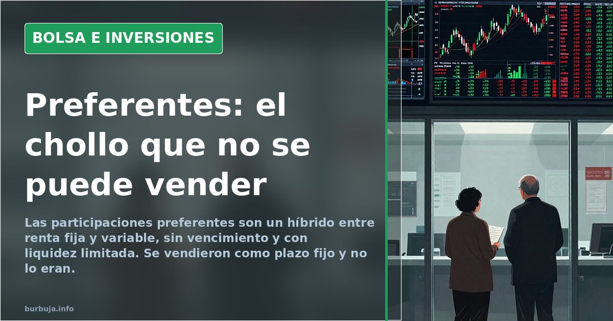Preferenzaktien: das Produkt, das spanische Banken wie eine Festgeldanlage verkauften
