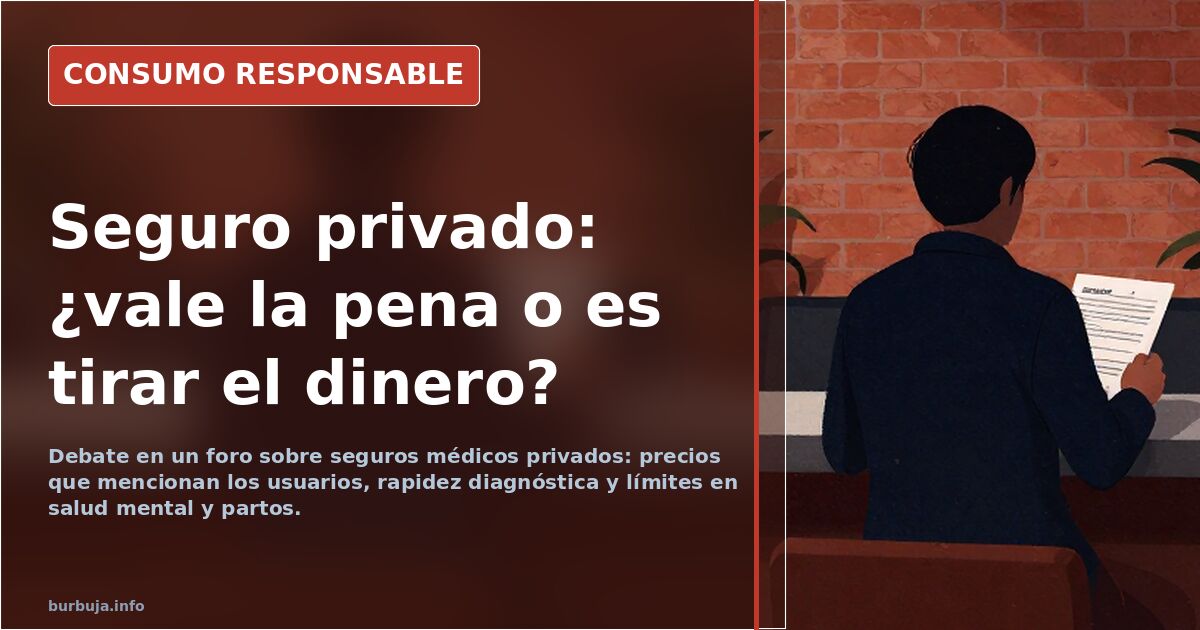 Persona consultando una póliza de seguro médico privado en una tableta mientras espera en una consulta
