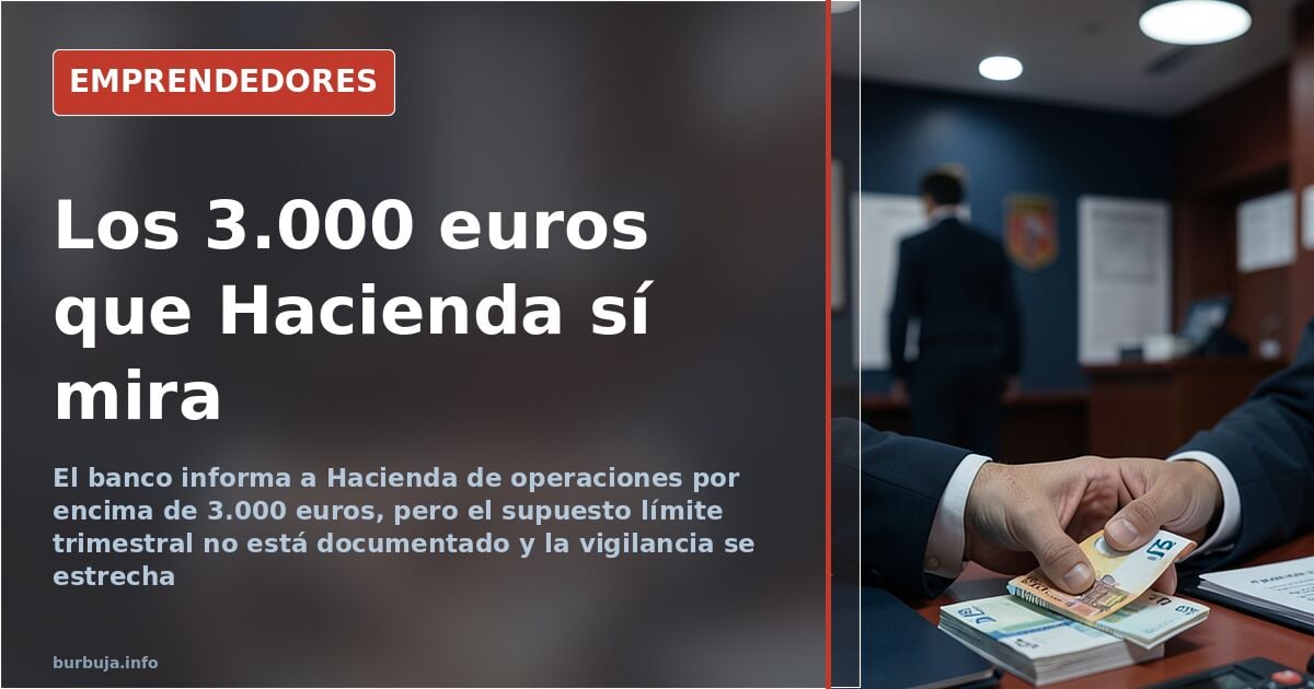 Spain's Tax Agency and the €3,000 myth that became the rule