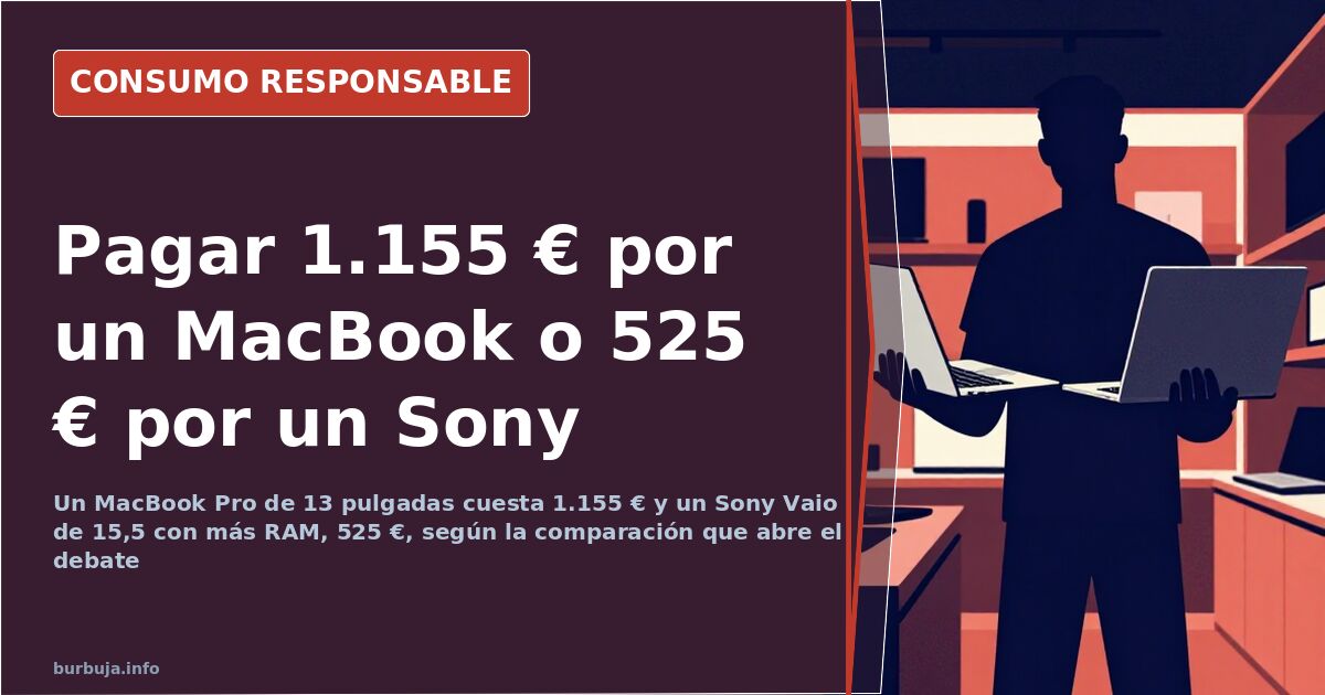 Mac vs PC: $1,155 MacBook Pro vs $525 Sony Vaio
