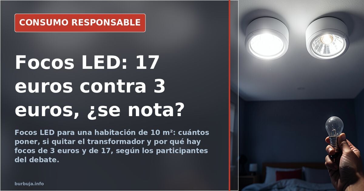 LED-Spots: 3-Euro-Leuchten gegen 17-Euro-Leuchten