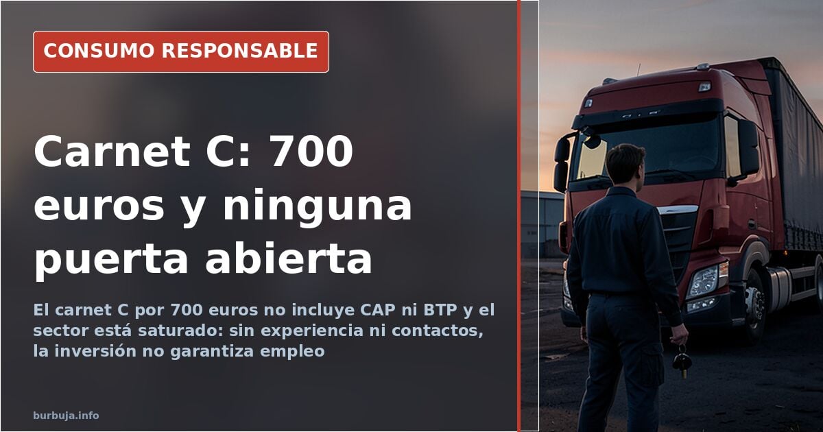 Lkw-Führerschein Klasse C in Spanien: 700 Euro ohne Jobgarantie