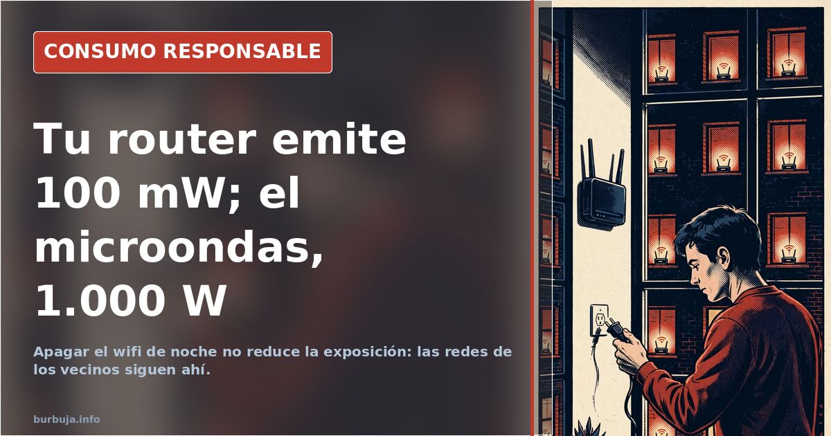 Router wifi encendido sobre una mesa con sus luces indicadoras, en el interior de una vivienda