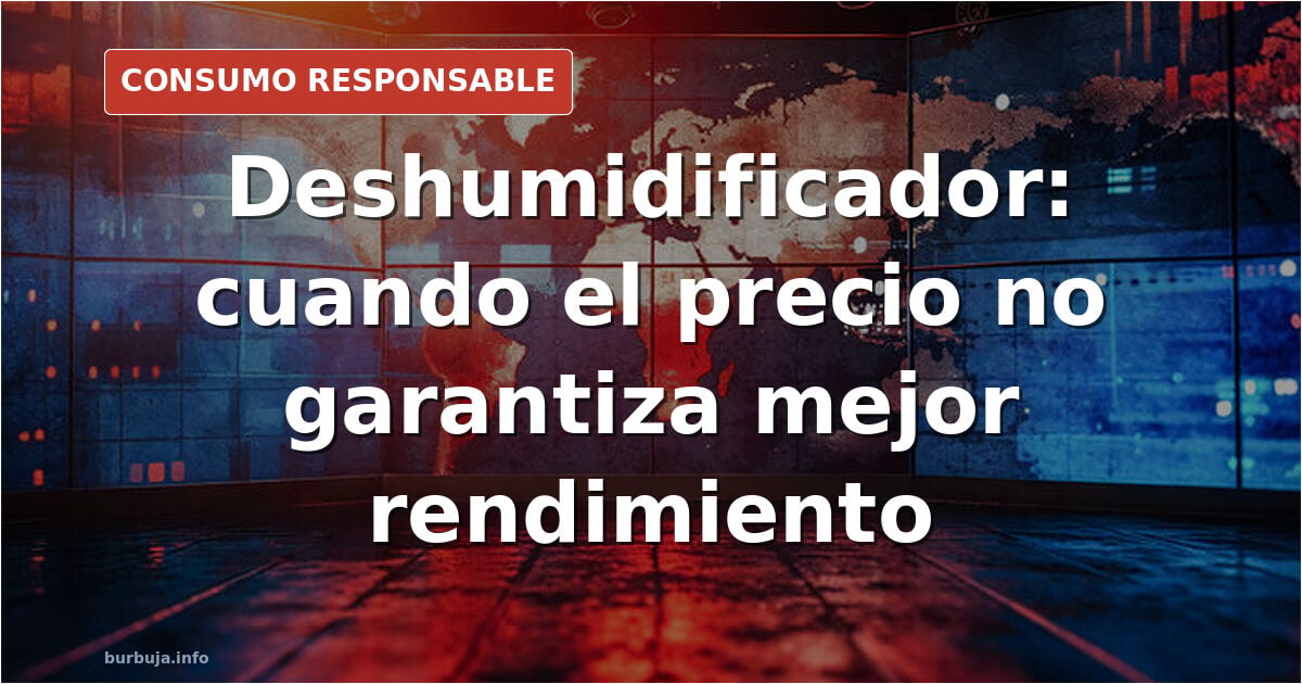 Deshumidificador portátil funcionando junto a una ventana con condensación en una habitación con humedad
