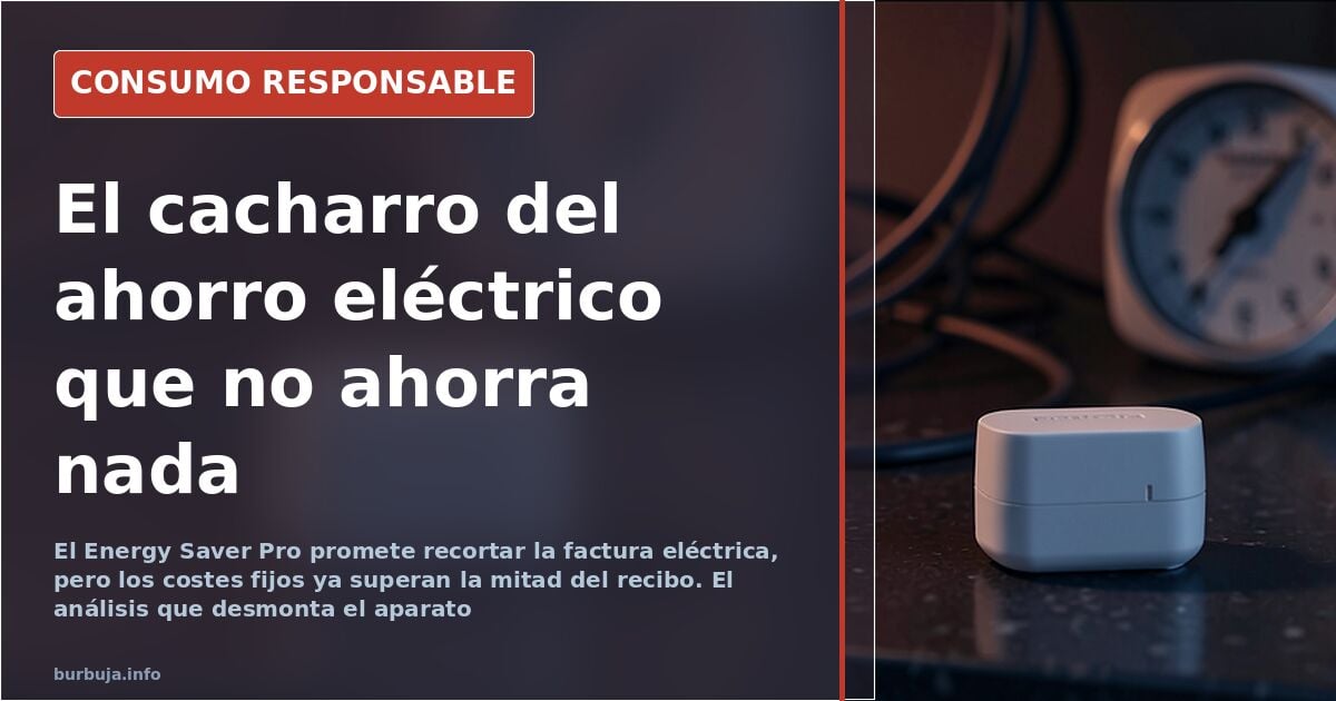 Energy Saver Pro: Warum das Stromspar-Wundergerät nicht funktionieren kann