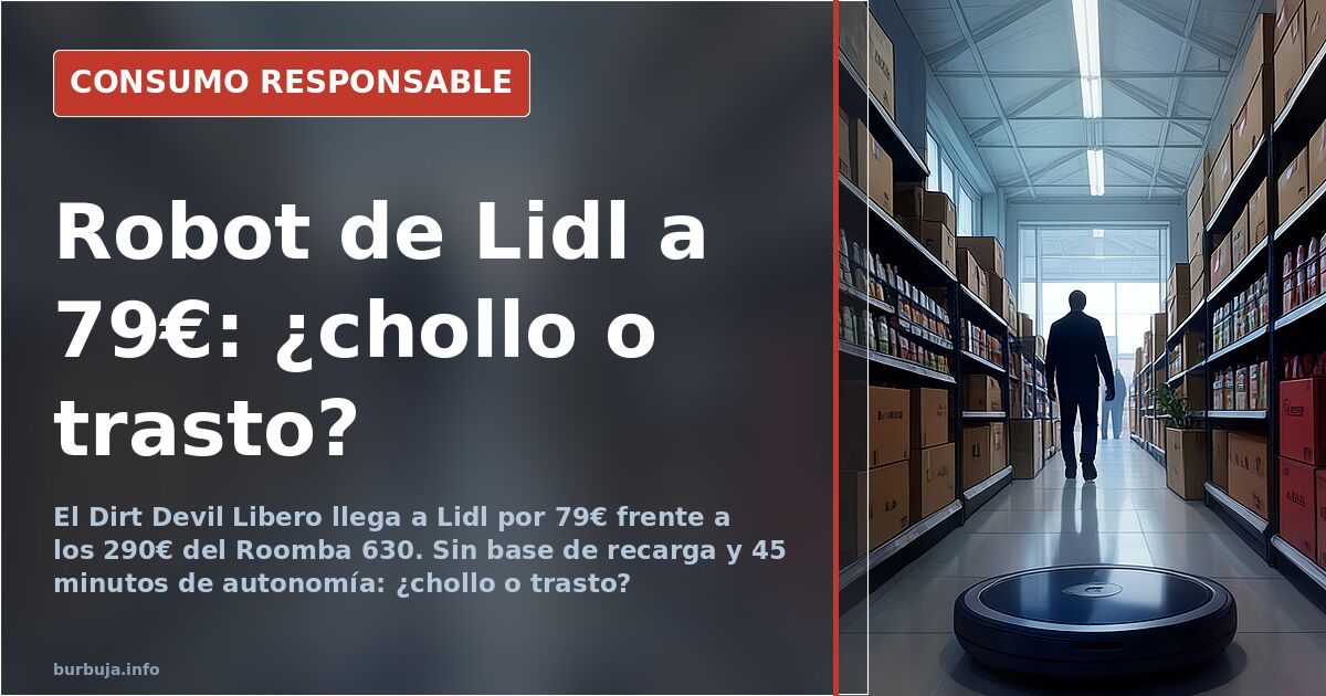 Lidl-Saugroboter: 79 Euro statt 290 Euro für den Roomba