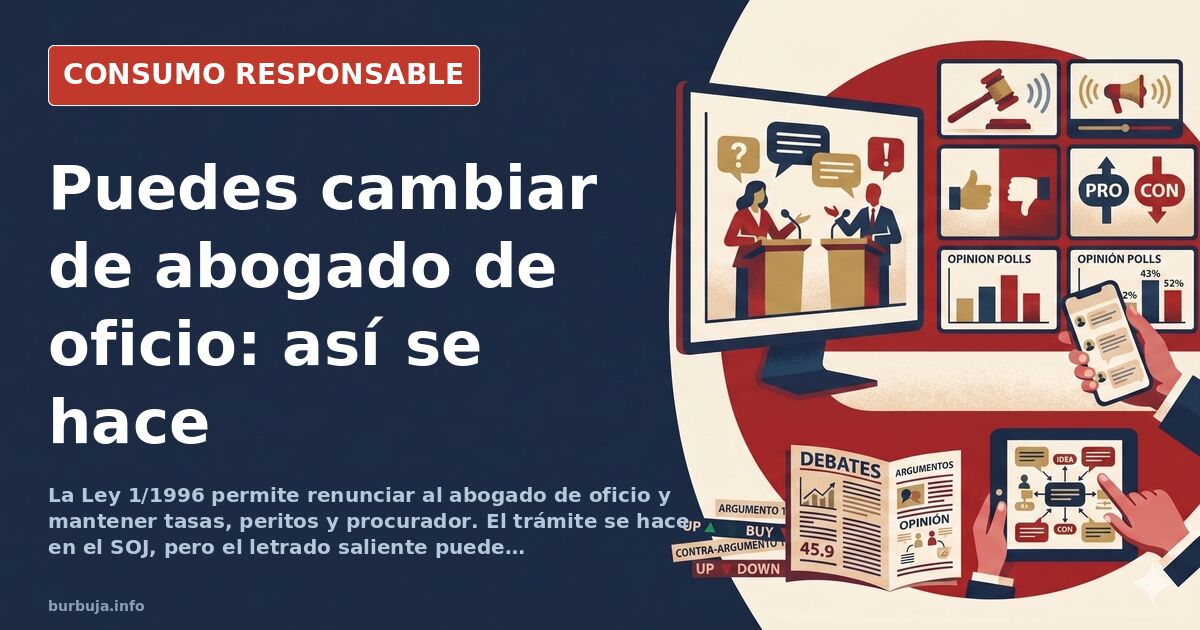 Documento de solicitud de justicia gratuita y expediente de división de herencia sobre una mesa de despacho