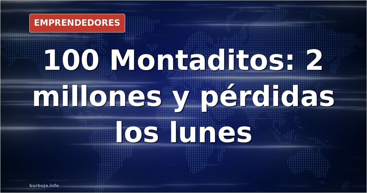 Interior de un local de 100 Montaditos con clientes en la barra y montaditos en el mostrador
