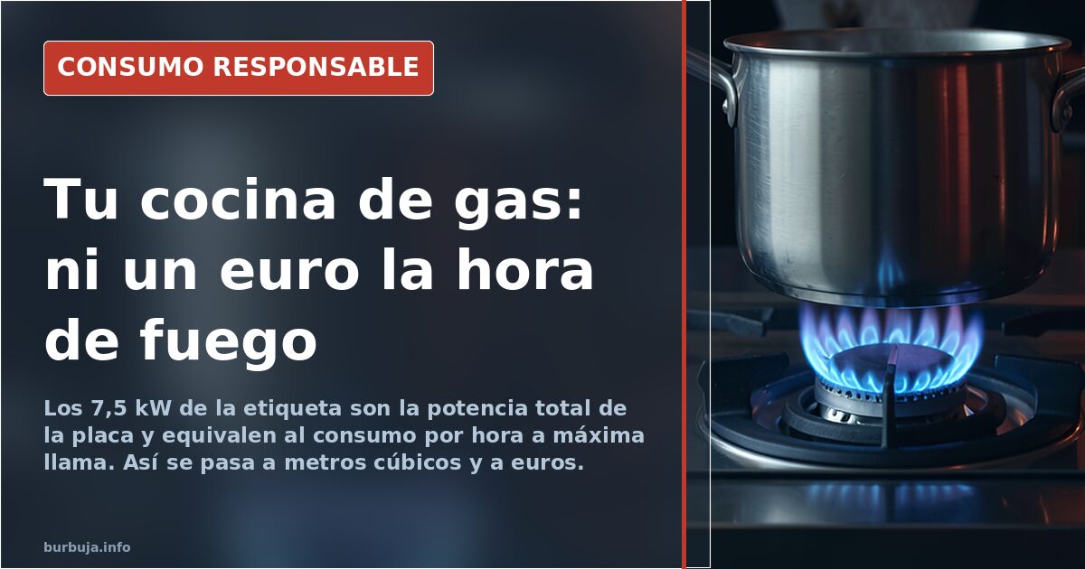 What an hour of gas cooking really costs: the math nobody shares