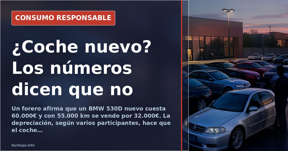 Coche nuevo o usado: los números que desmontan el mito del estreno