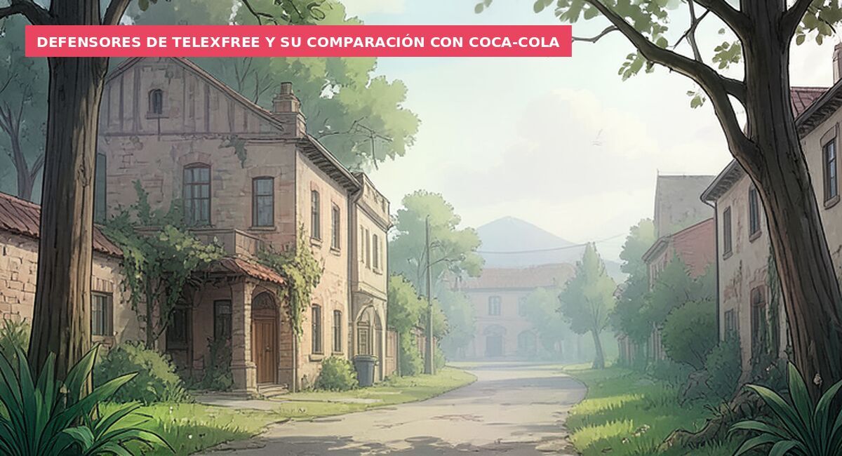 Defensores de TelexFREE y su comparación con Coca-Cola
