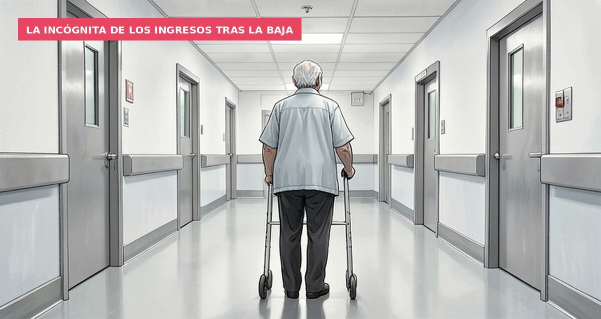 La incógnita de los ingresos tras la baja