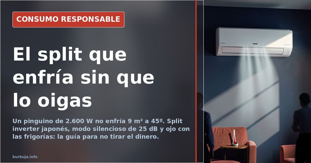 Silent air conditioning: the best split unit for a 9 m² room