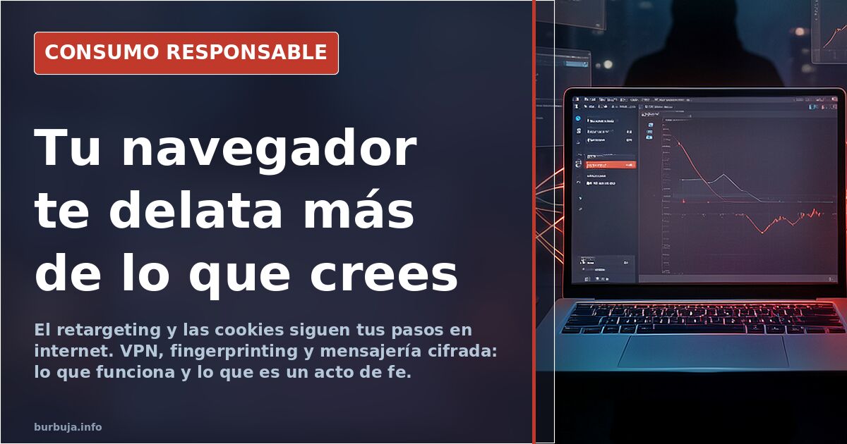 El rastro digital que pagas sin saberlo: cookies, retargeting y VPN