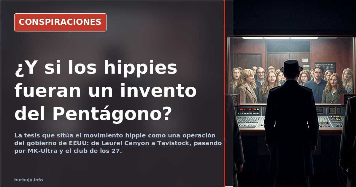 Die These: Die Hippie-Bewegung als Operation der US-Regierung