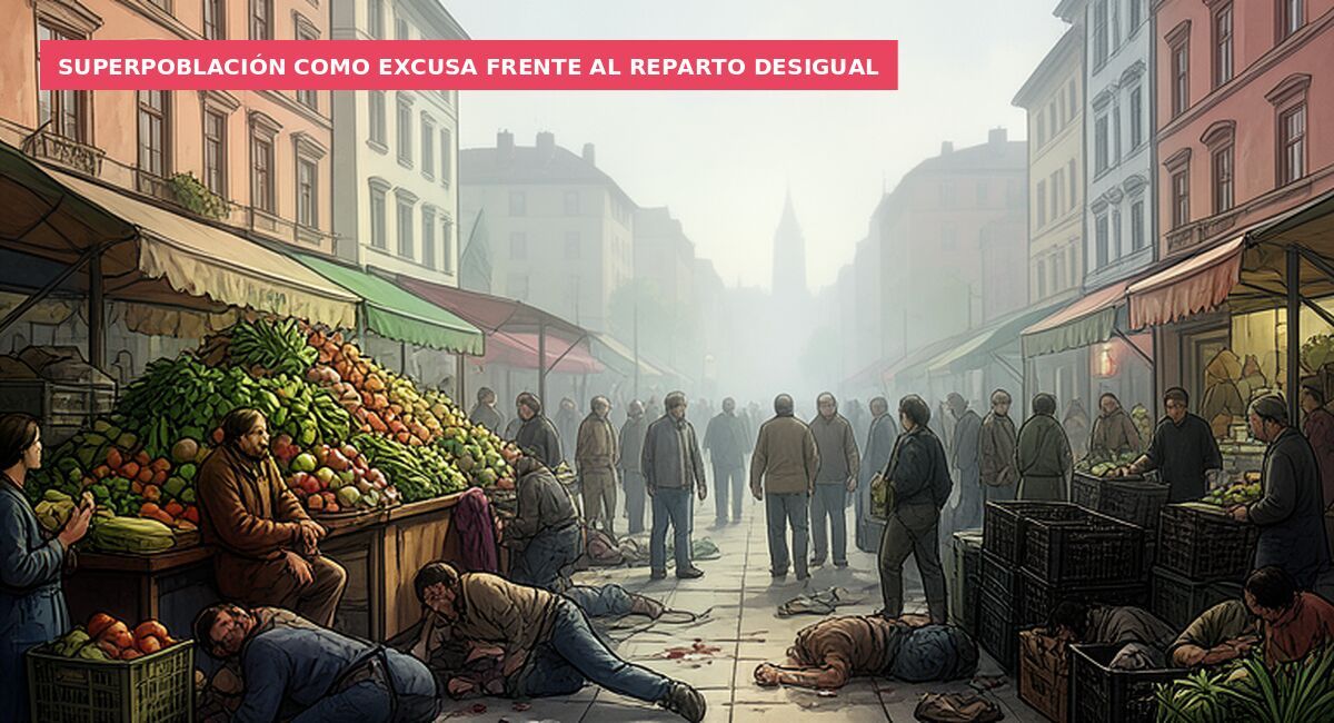 Superpoblación como excusa frente al reparto desigual