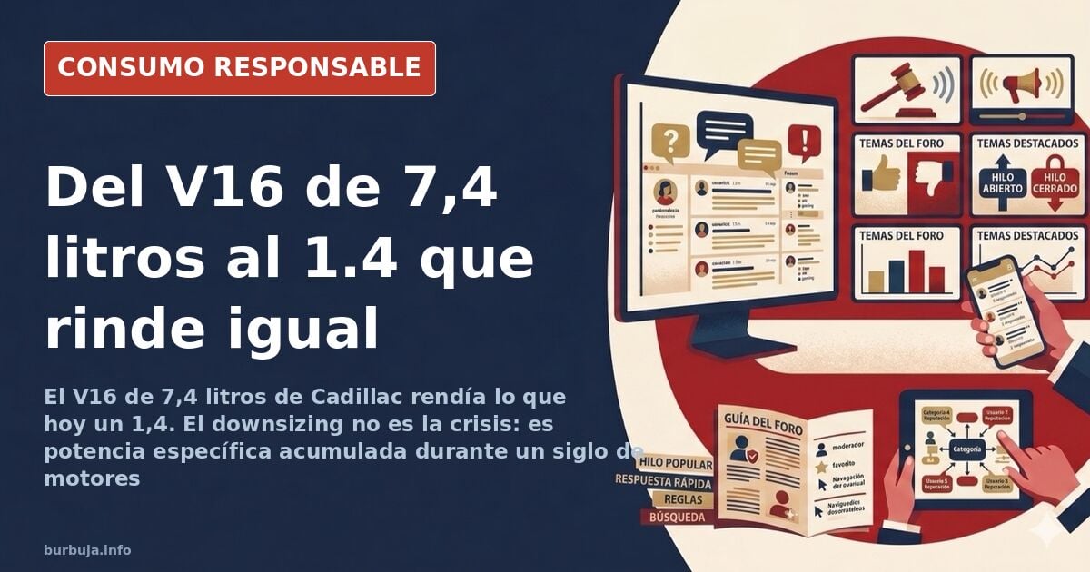 Downsizing: el V16 de 1930 rinde como un 1.4 actual