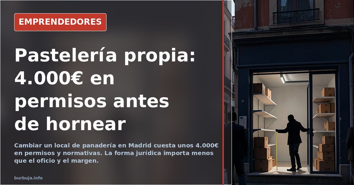 Interior de una pastelería artesanal con vitrina de pasteles, tartas y bandejas de mantecados recién horneados