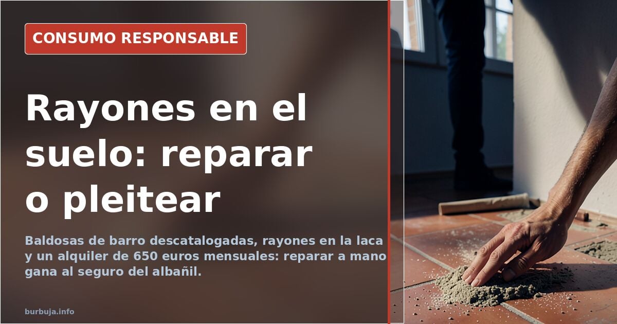 Repairing scratched tiles: when a builder's insurance isn't worth the hassle