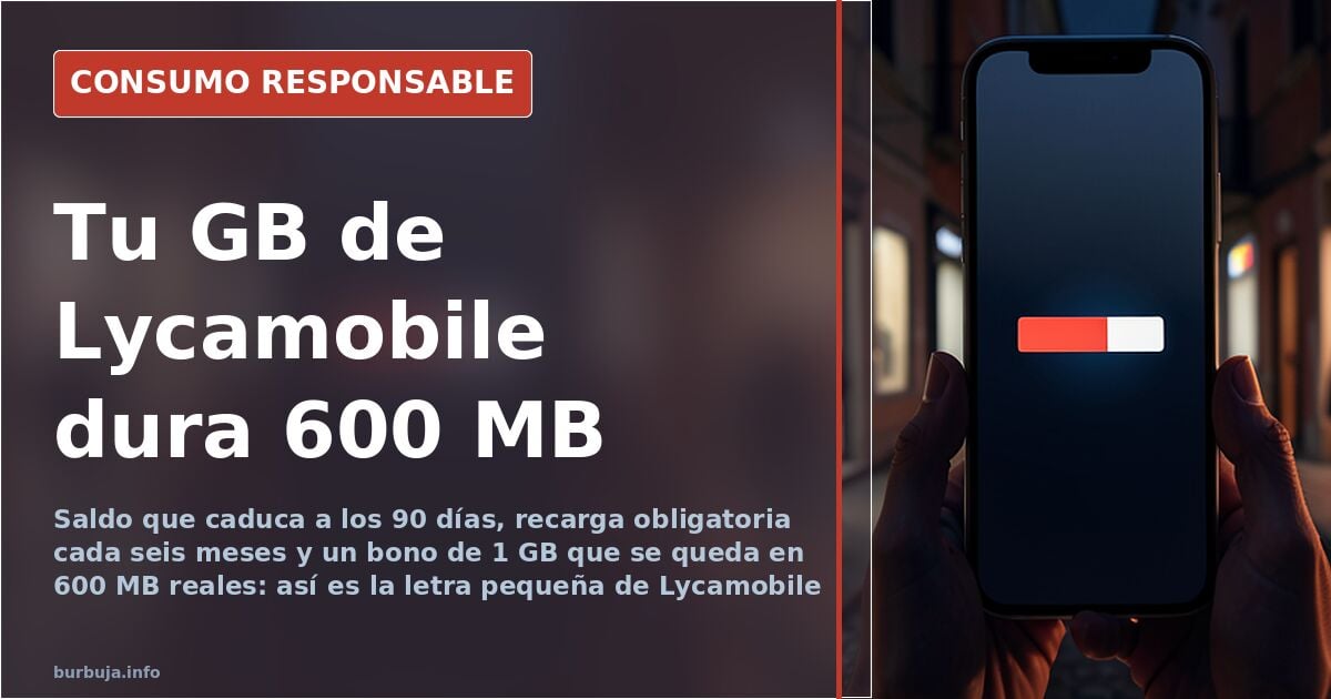 Lycamobile: credit expires after 90 days and the real GB is 600 MB
