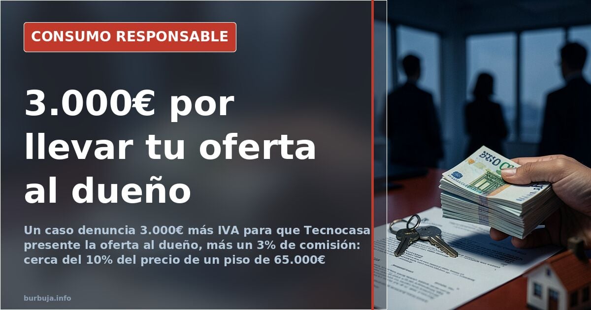 Tecnocasa verlangt 3.000 € vom Käufer – nur für die Weitergabe eines Angebots