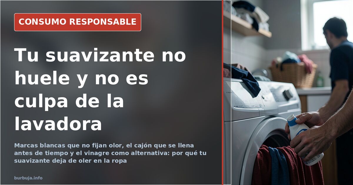 El suavizante que no huele: por qué tu ropa pierde el aroma