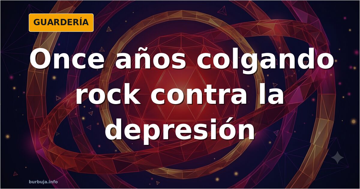Anti-depression rock: 11 years of songs against depression