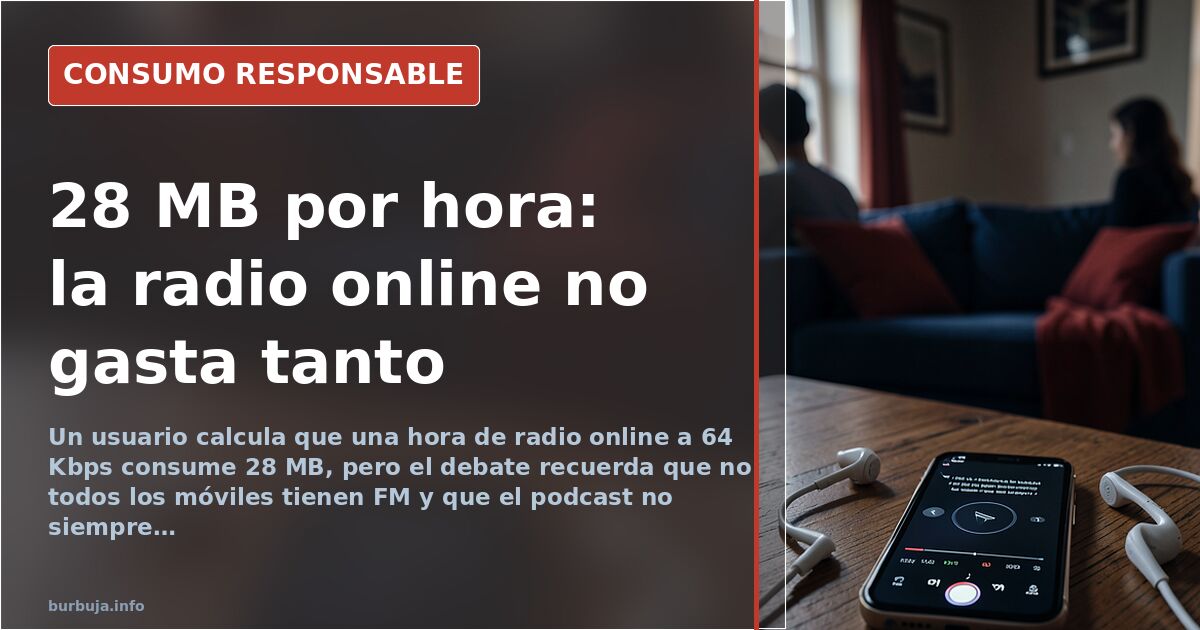 Die Rechnung, die den Mythe vom Datenvolumen bei Online-Radio entkräftet