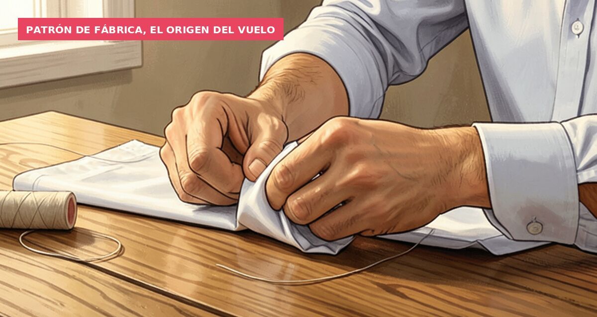 Patrón de fábrica, el origen del vuelo