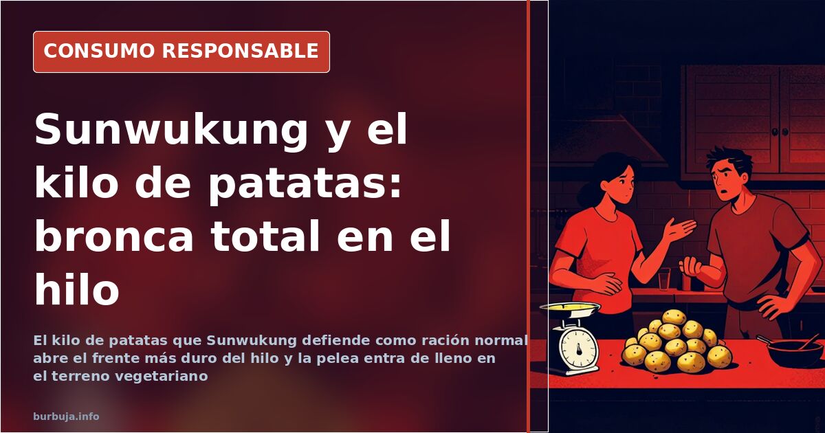 Sunwukung y el kilo de patatas: bronca total en el hilo