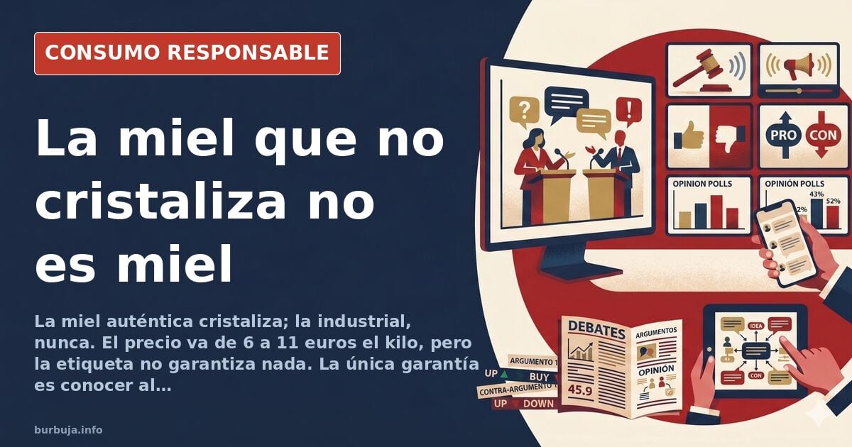 Miel buena: de 5,45 a 11 euros el kilo por el mismo tarro