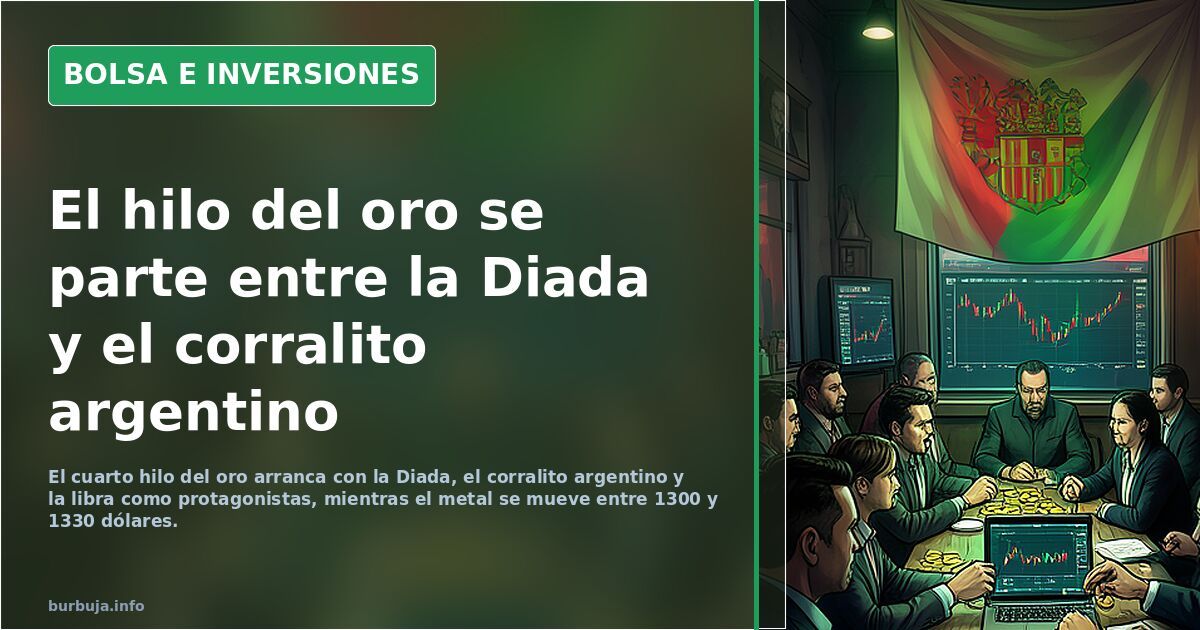 El hilo del oro se parte entre la Diada y el corralito argentino