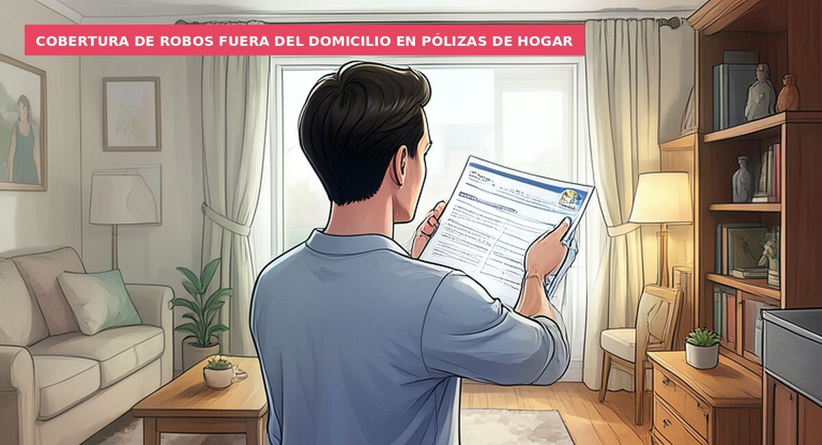Cobertura de robos fuera del domicilio en pólizas de hogar