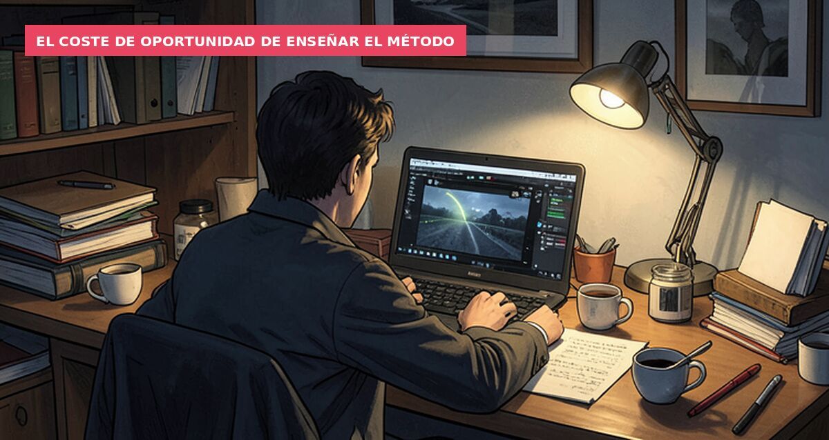 El coste de oportunidad de enseñar el método